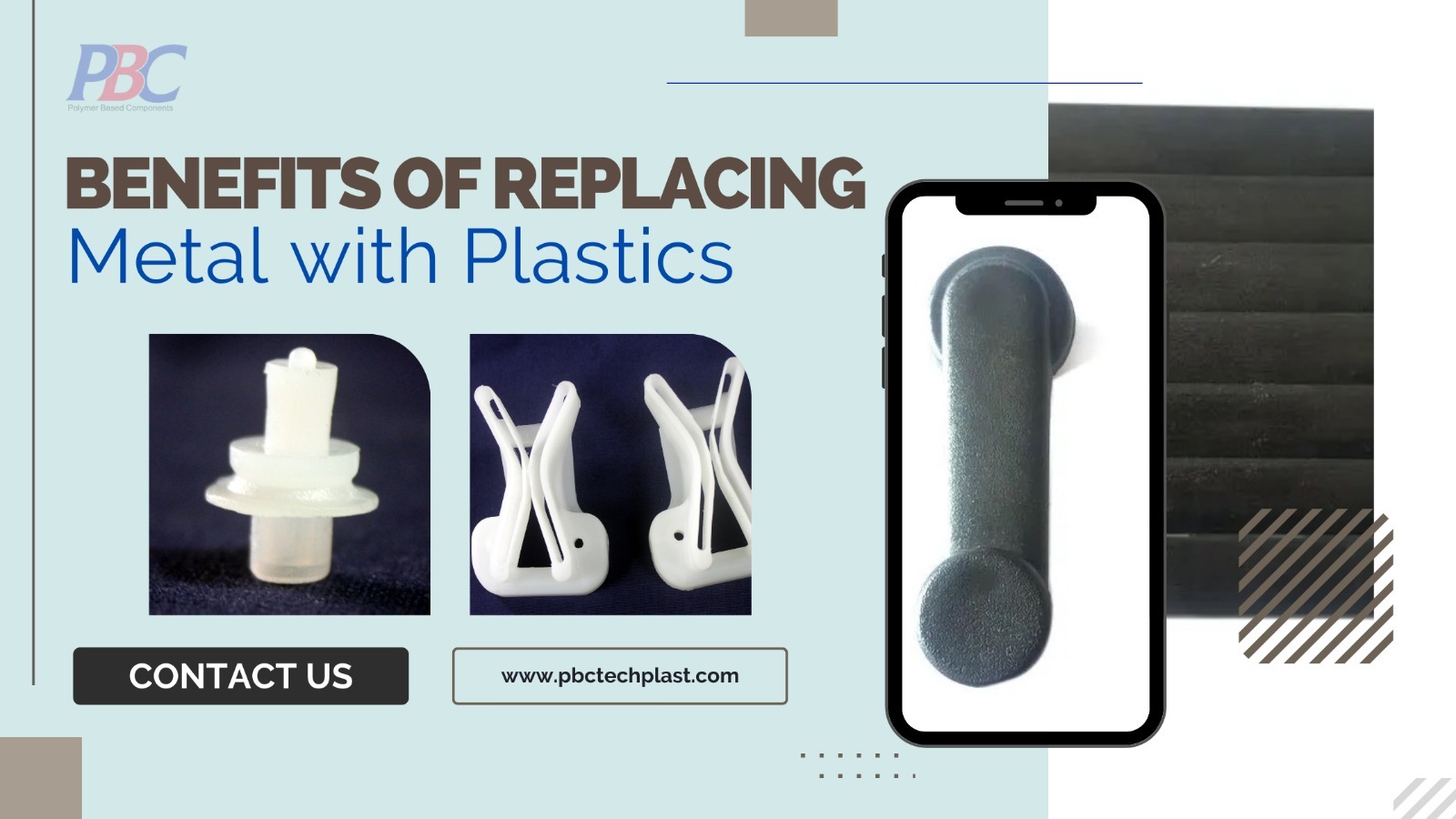 Benefits of Replacing Metal with Plastics